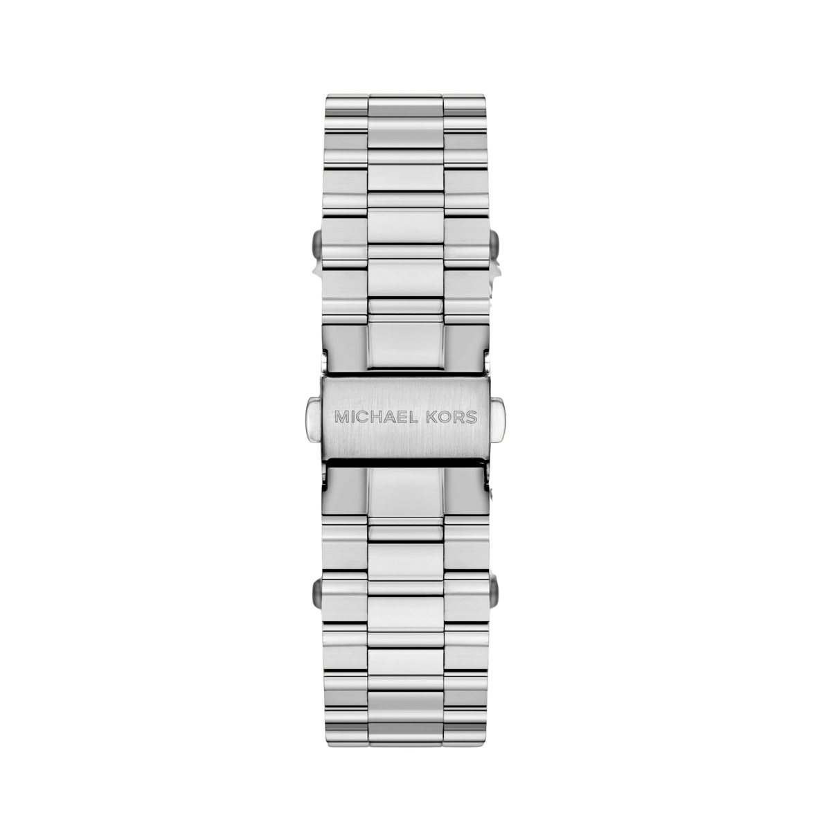 Michael Kors Men Billie Three Hand Stainless Steel Watch - Silver