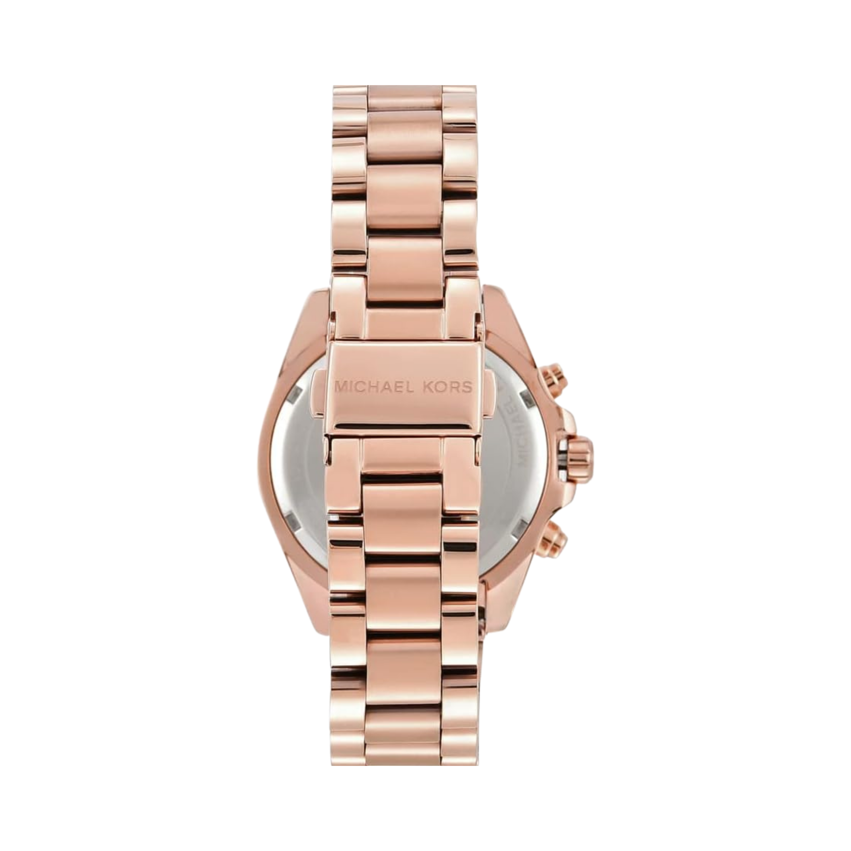 Michael Kors Women Bradshaw Stainless Steel Chronograph Watch - Rose Gold