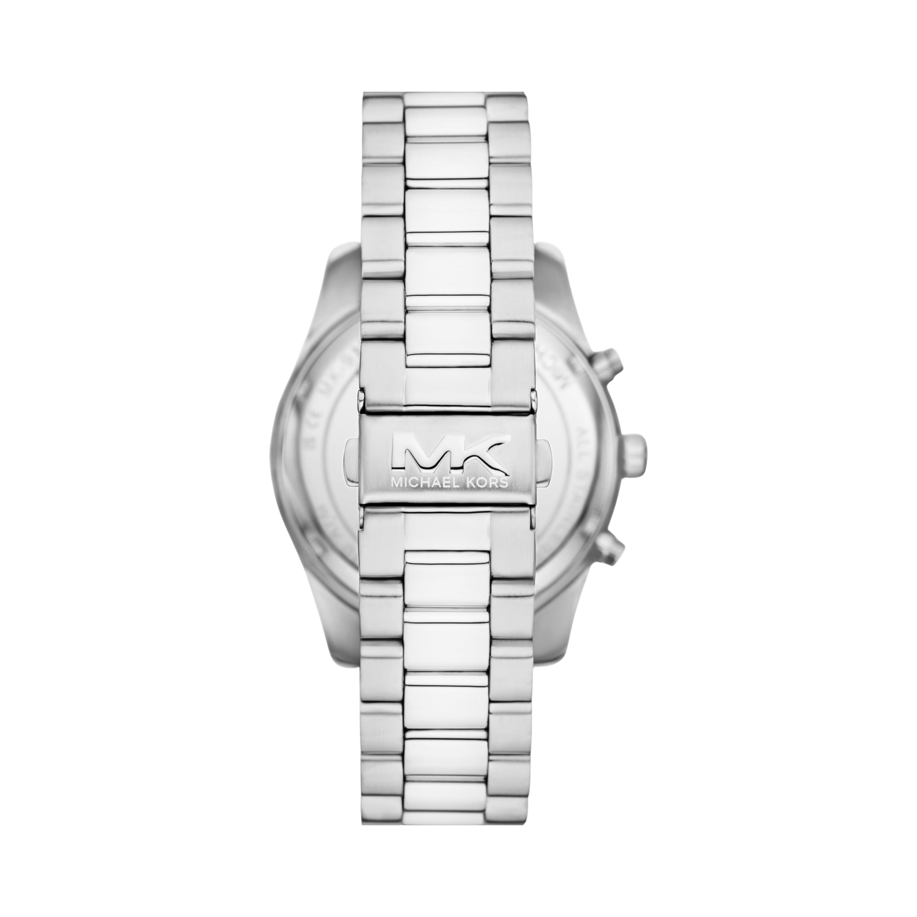 Michael Kors Men Lexington Stainless Steel Bracelet Watch - Silver Blue