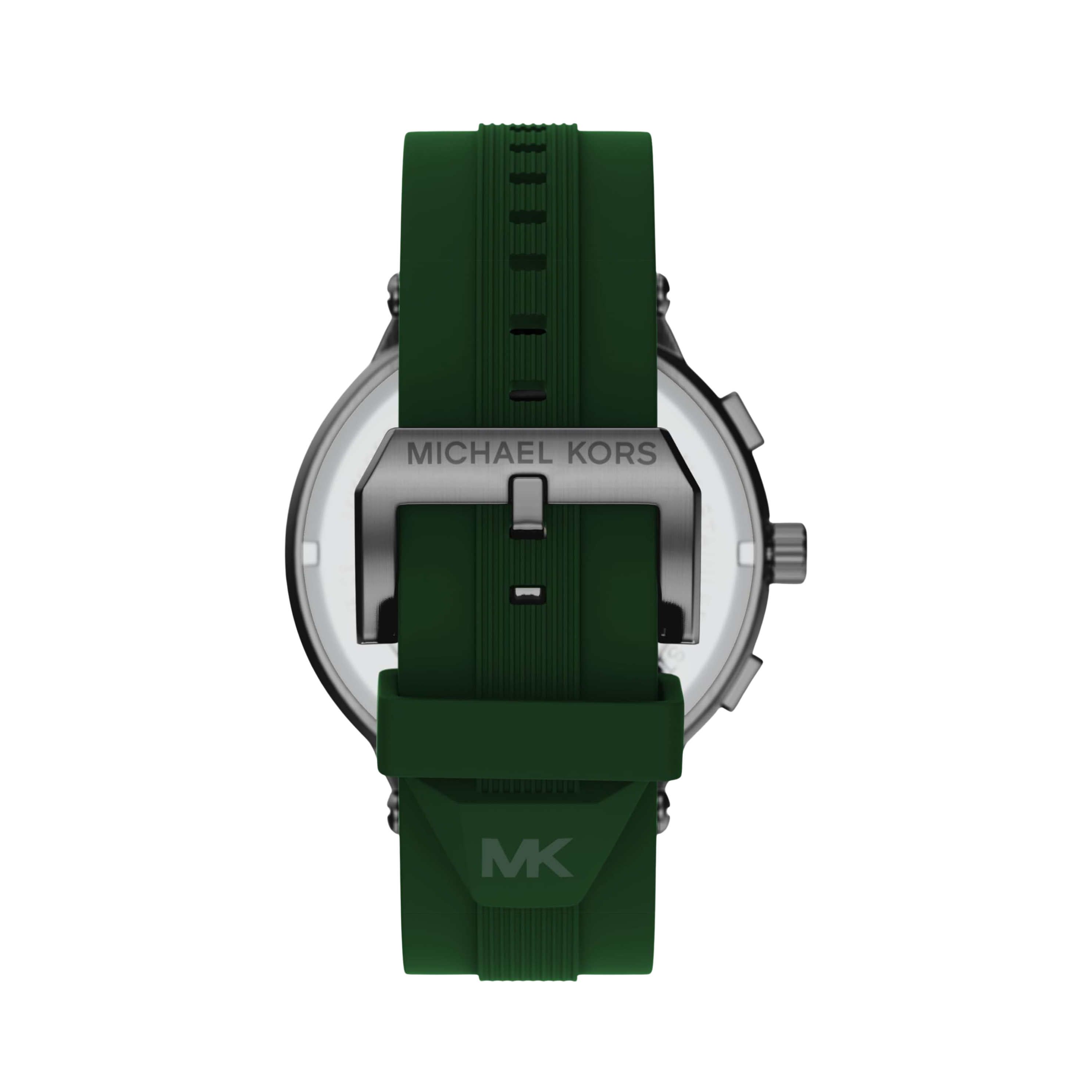 Michael Kors Men Billie Stainless Steel Or Silicone Watch - Gunmetal Green Chrono