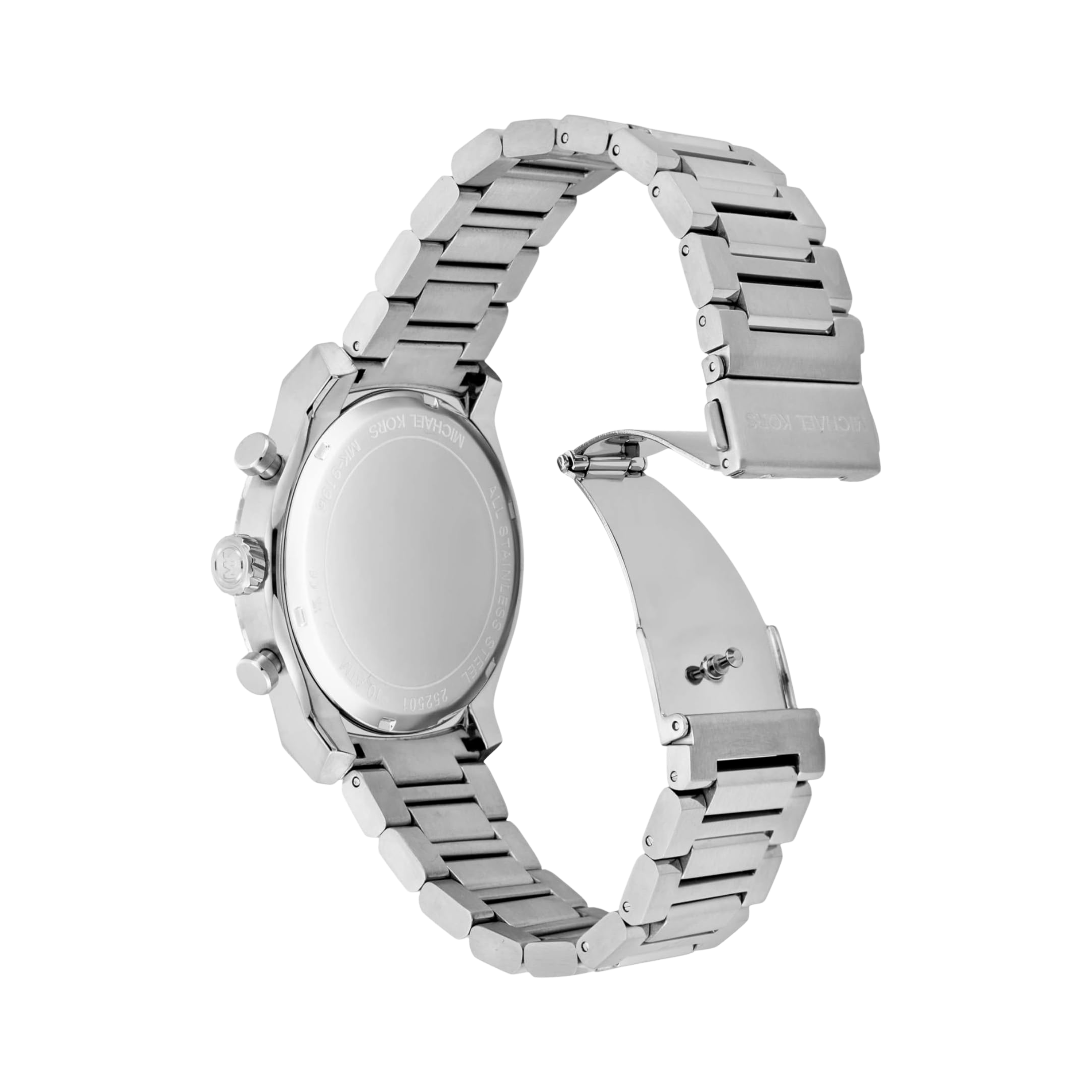 Michael Kors Men Panorama Stainless Steel Watch - Silver Bracelet
