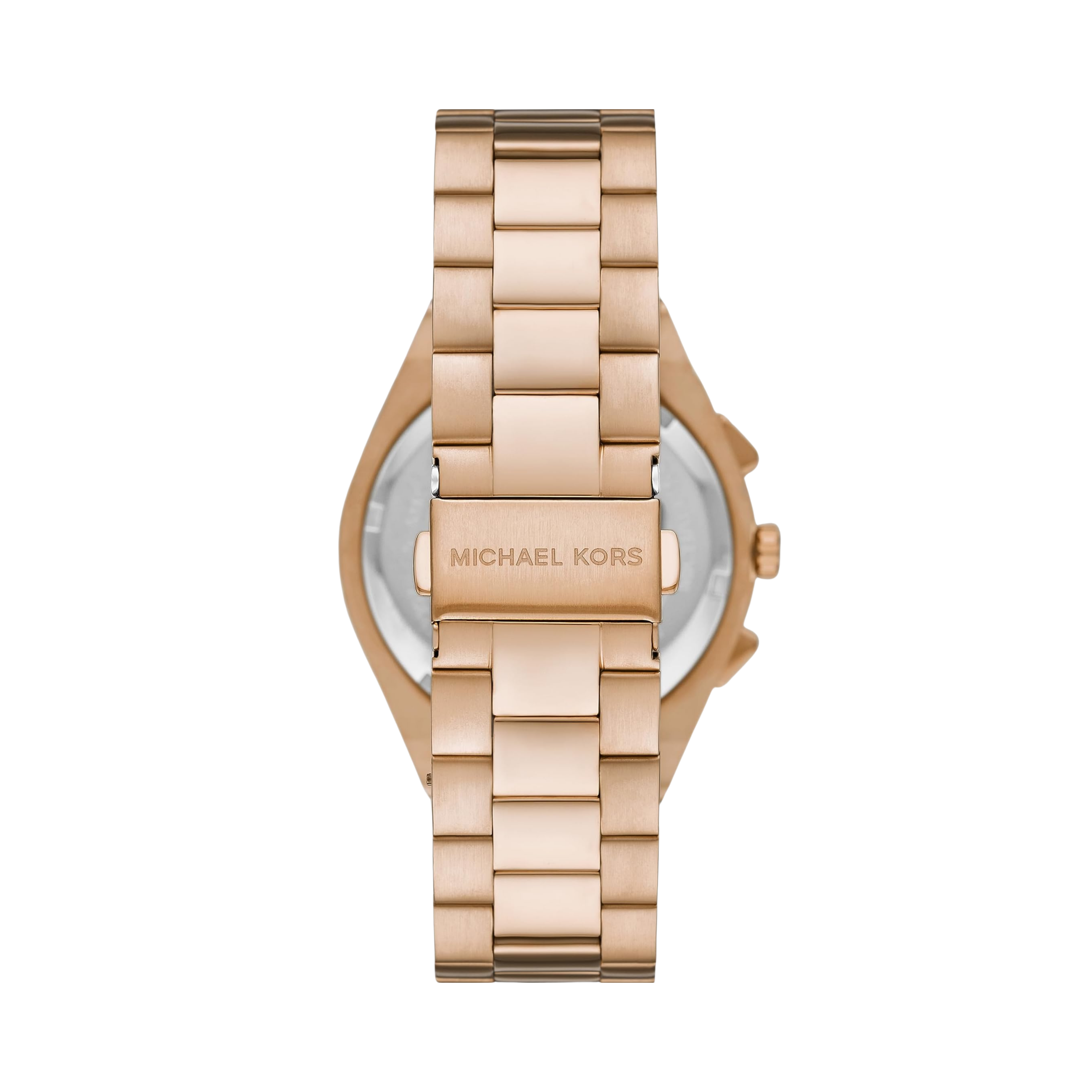 Michael Kors Men Lennox Stainless Steel Chronograph Watch - Beige Gold Black