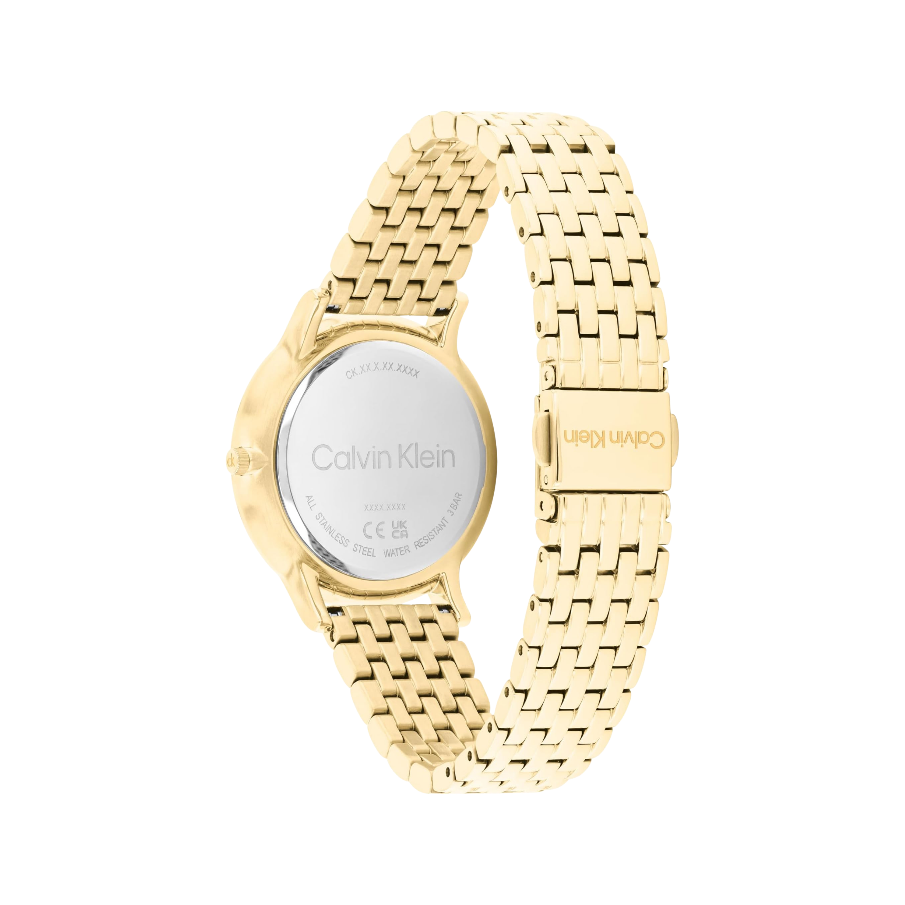 Calvin Klein Women Luxe Quartz Watch - Gold Plated