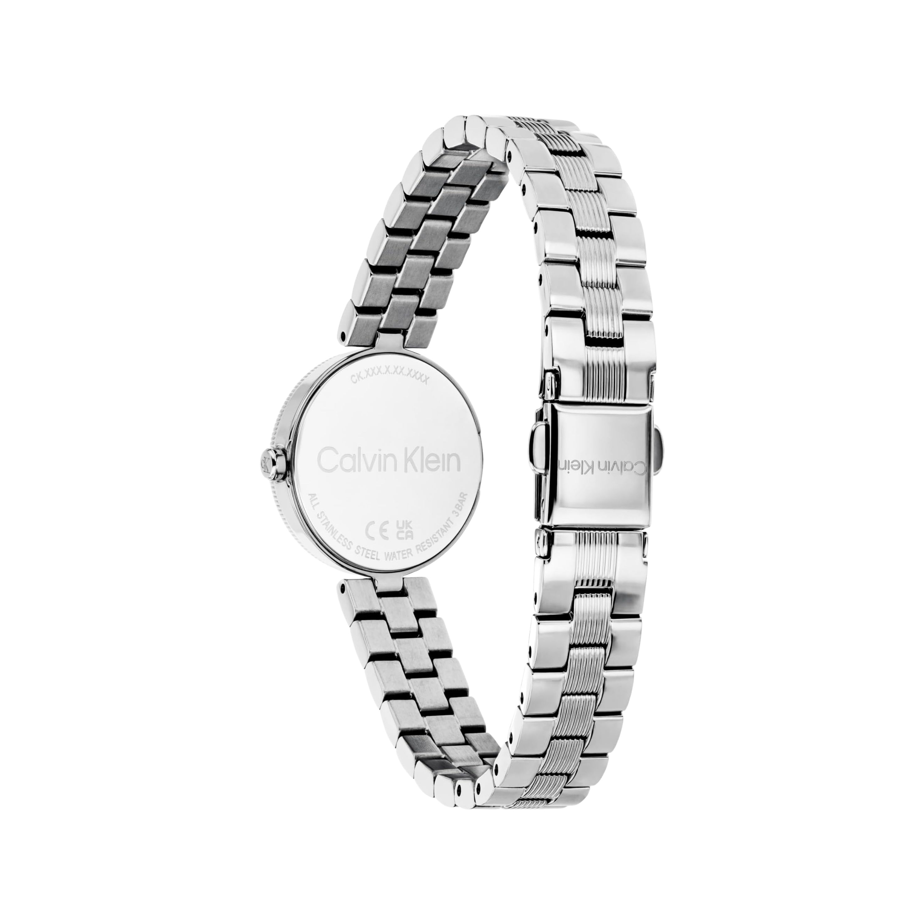 Calvin Klein Women Gleam Two Hand Quartz Watch - Green Shimmer
