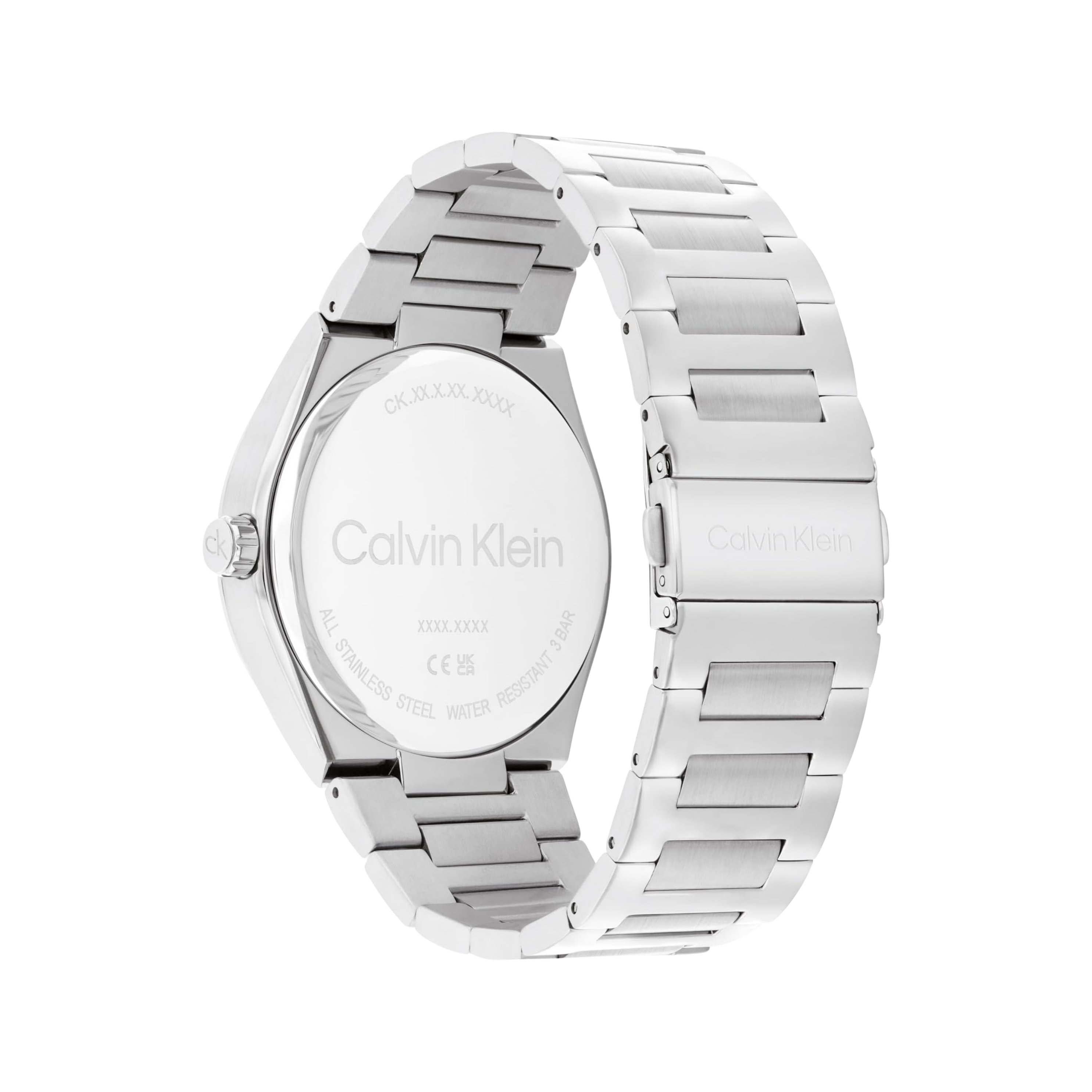 Calvin Klein Men Distinguish GMT Watch - Silver Grey