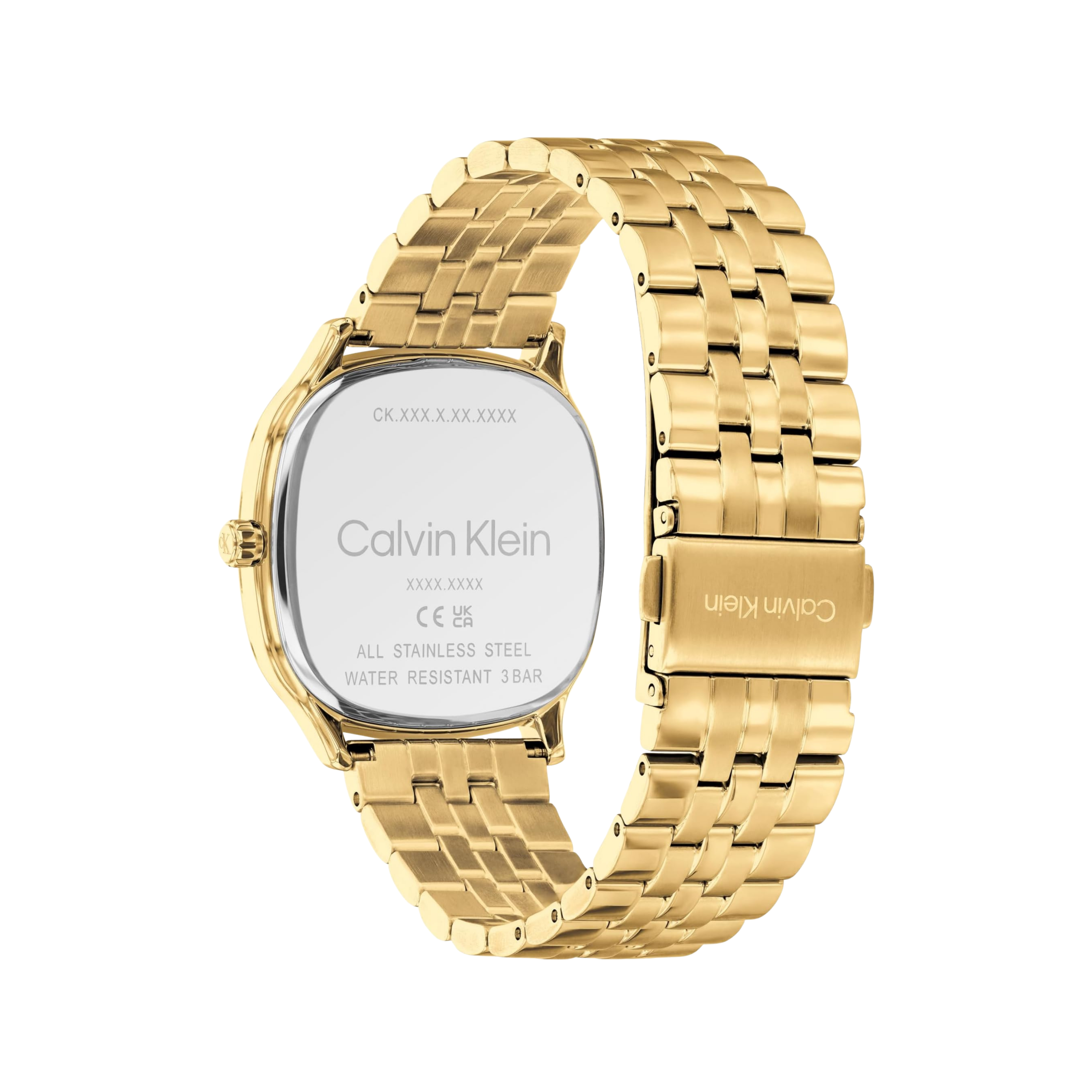 Calvin Klein Men CK Shape Watch - Gold Plated