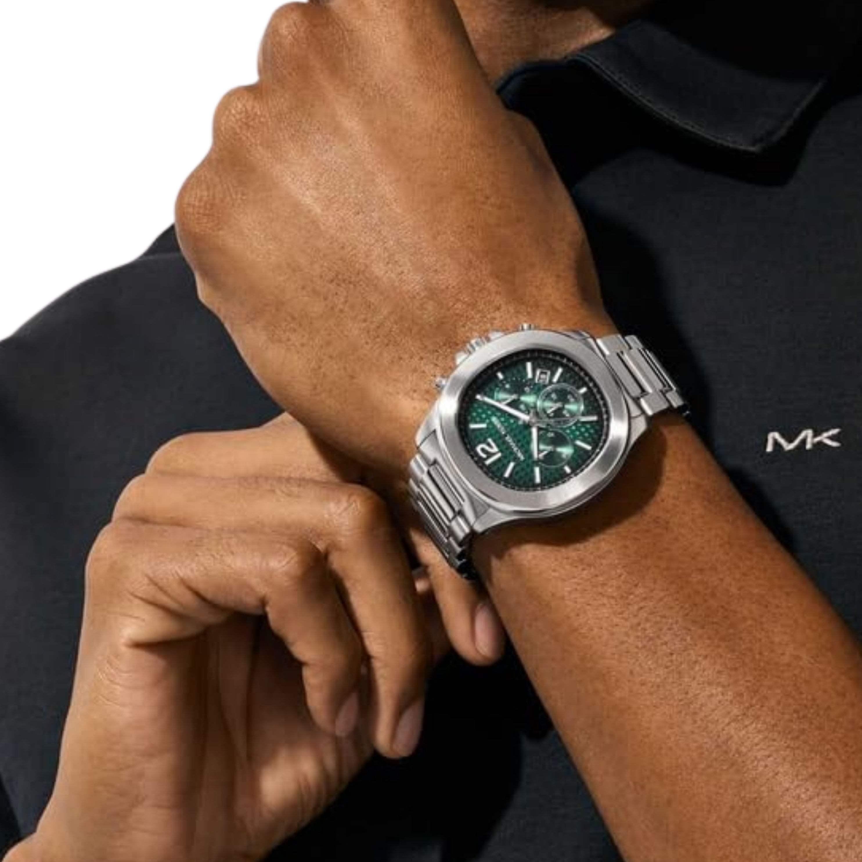 Michael Kors Men Sage Stainless Steel Watch - Silver