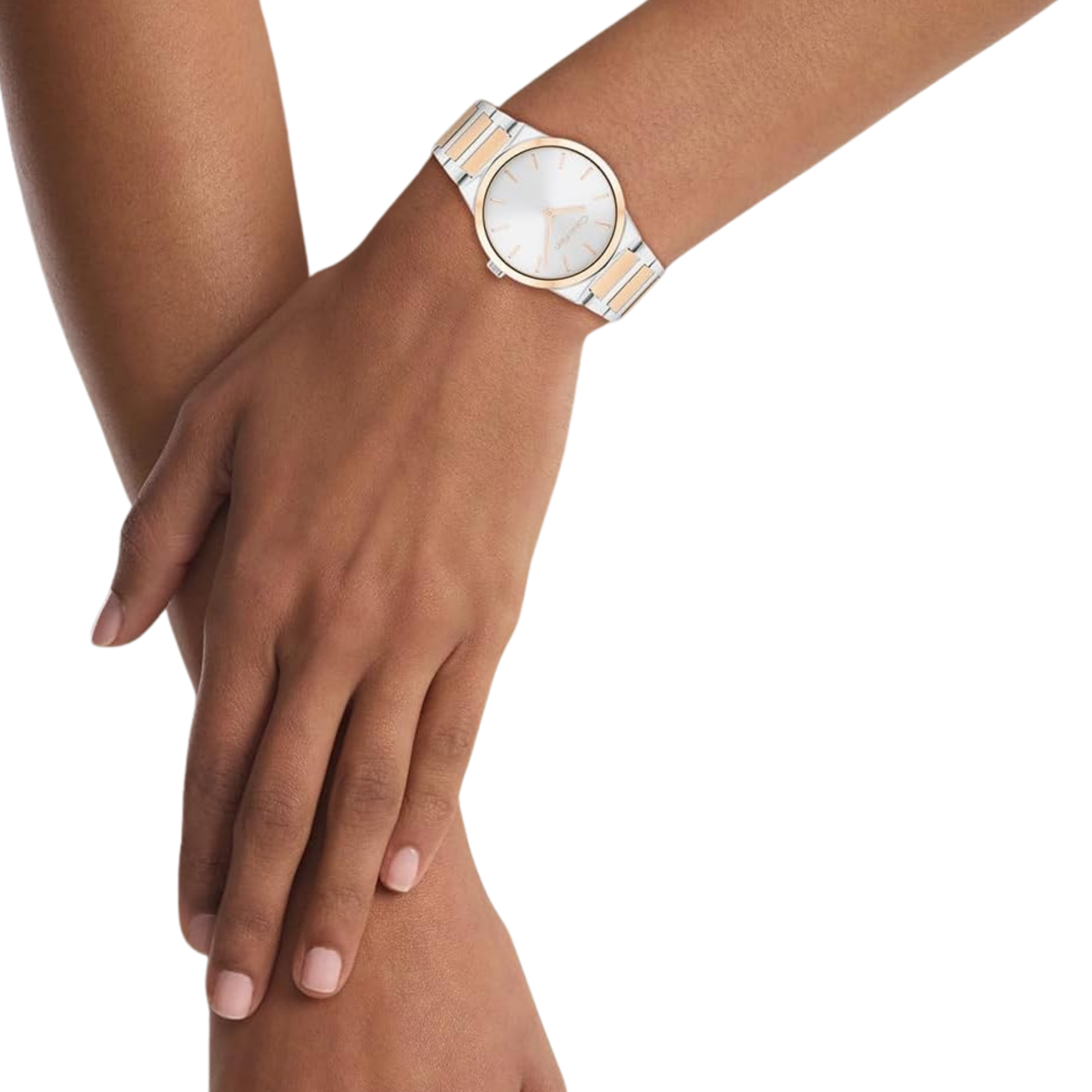Calvin Klein Women Linear Elegance Watch - Rose Gold