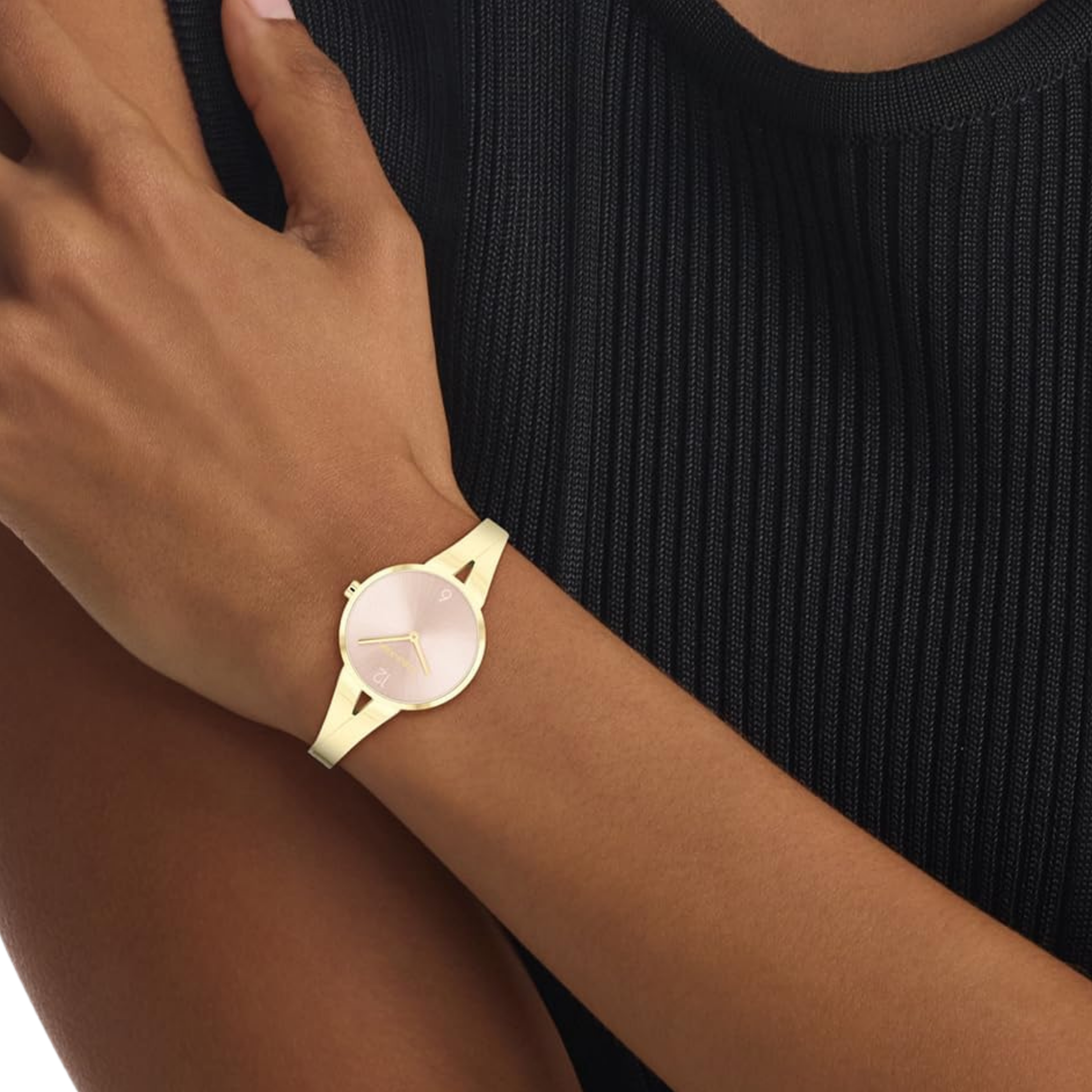 Calvin Klein Women Joyful 2H Quartz Watch - Light Blush