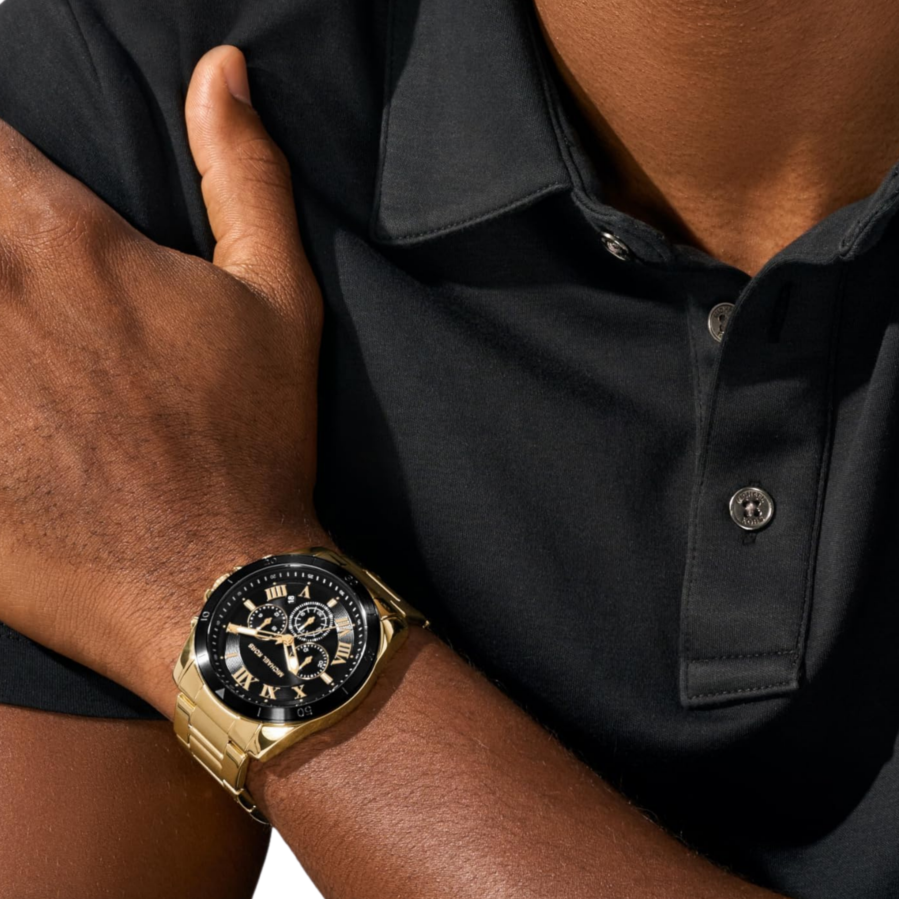 Michael Kors Men Ale Stainless Steel Watch - Gold