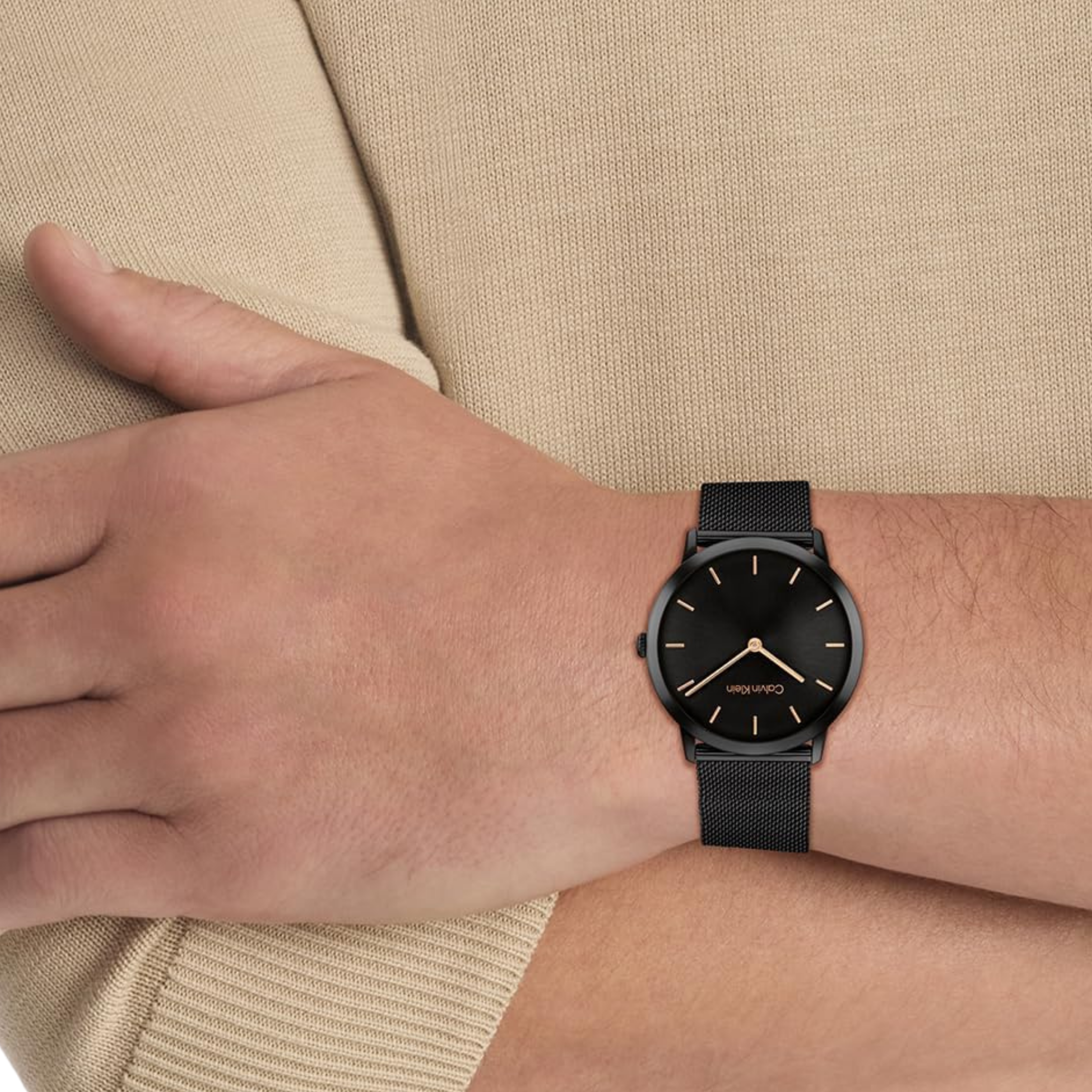 Calvin Klein Men Exceptional Watch - Black