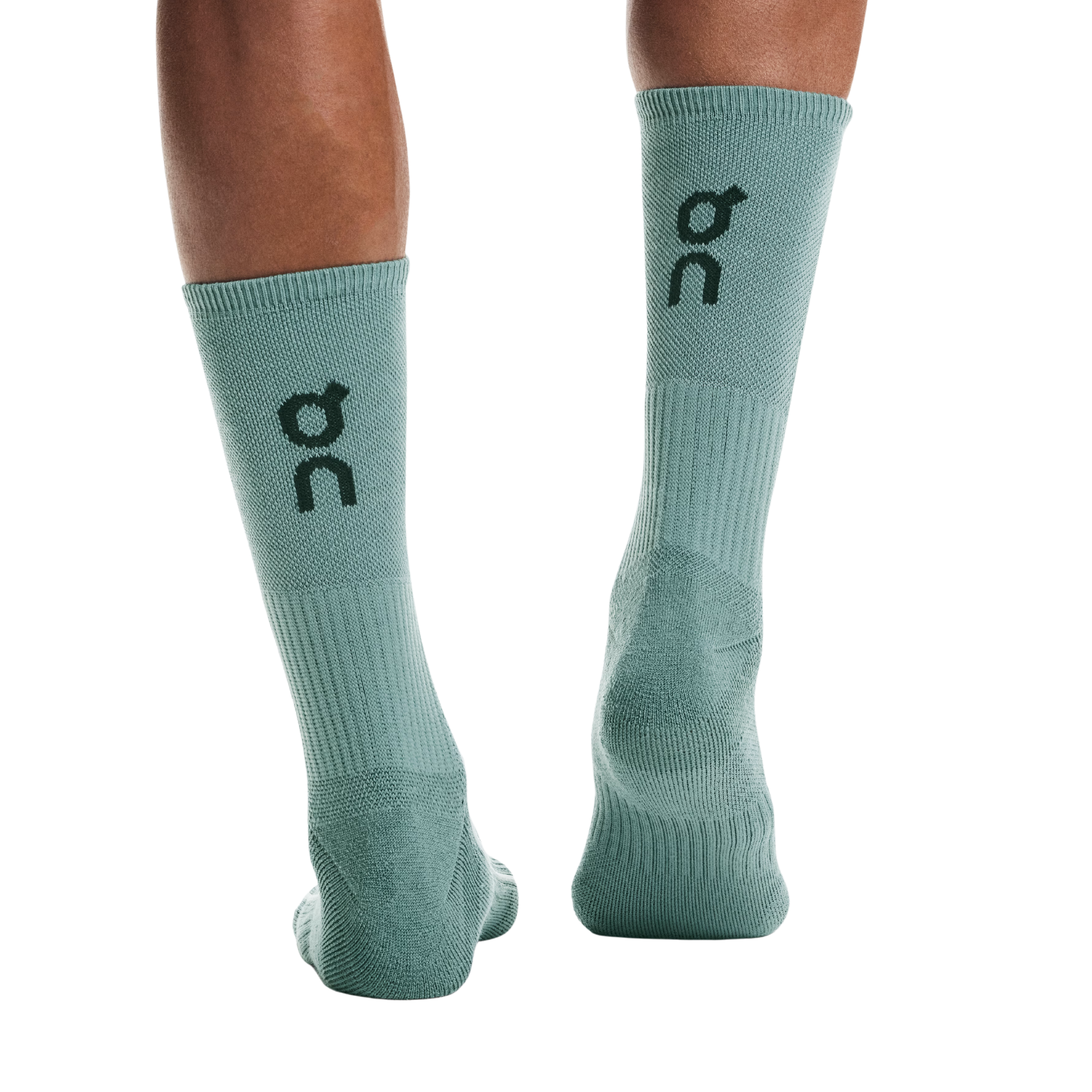 On Court Sock High - Tide Ivory