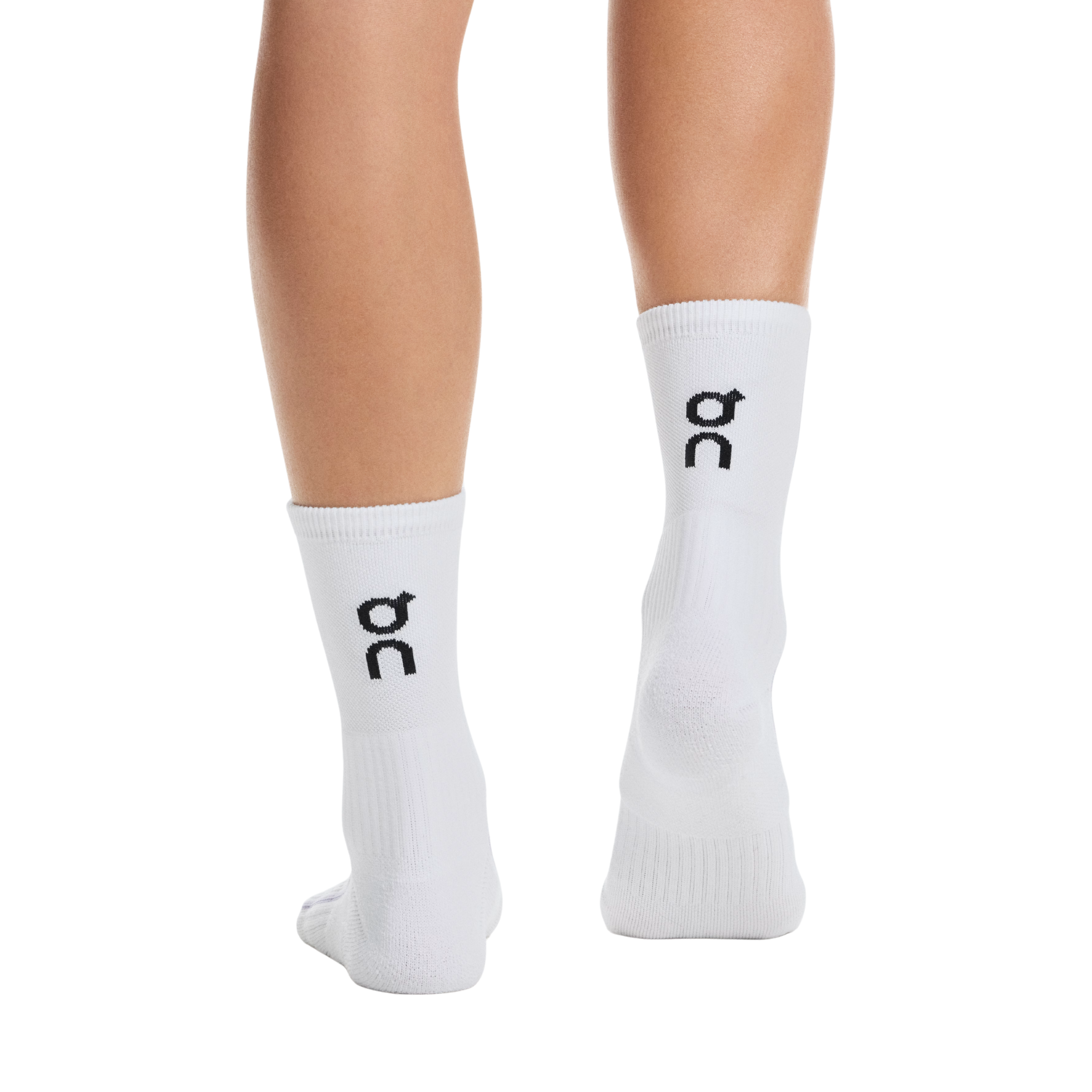 On Court Sock High - White Bloom