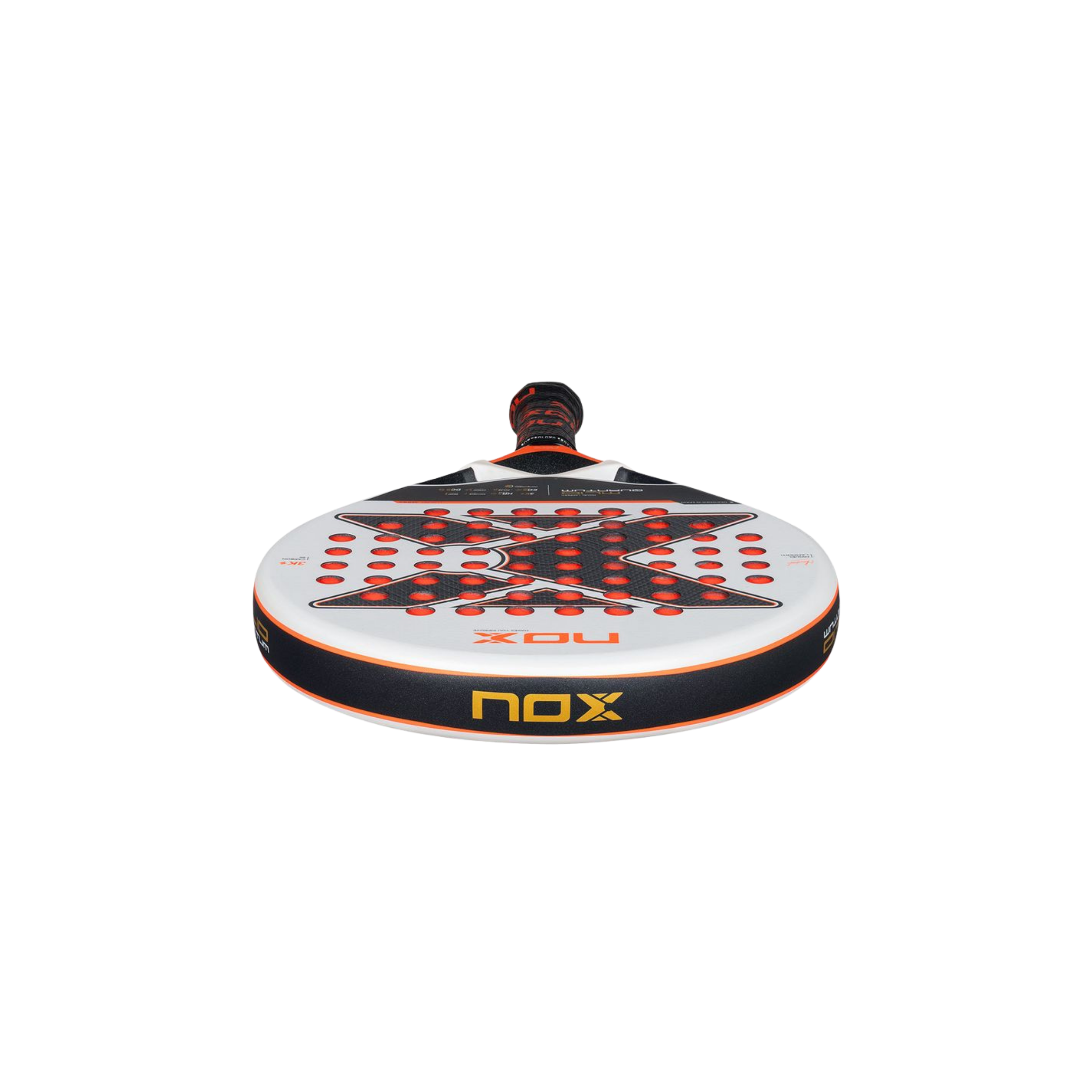 Nox ML10 Quantum 3K Padel Racket - Black White