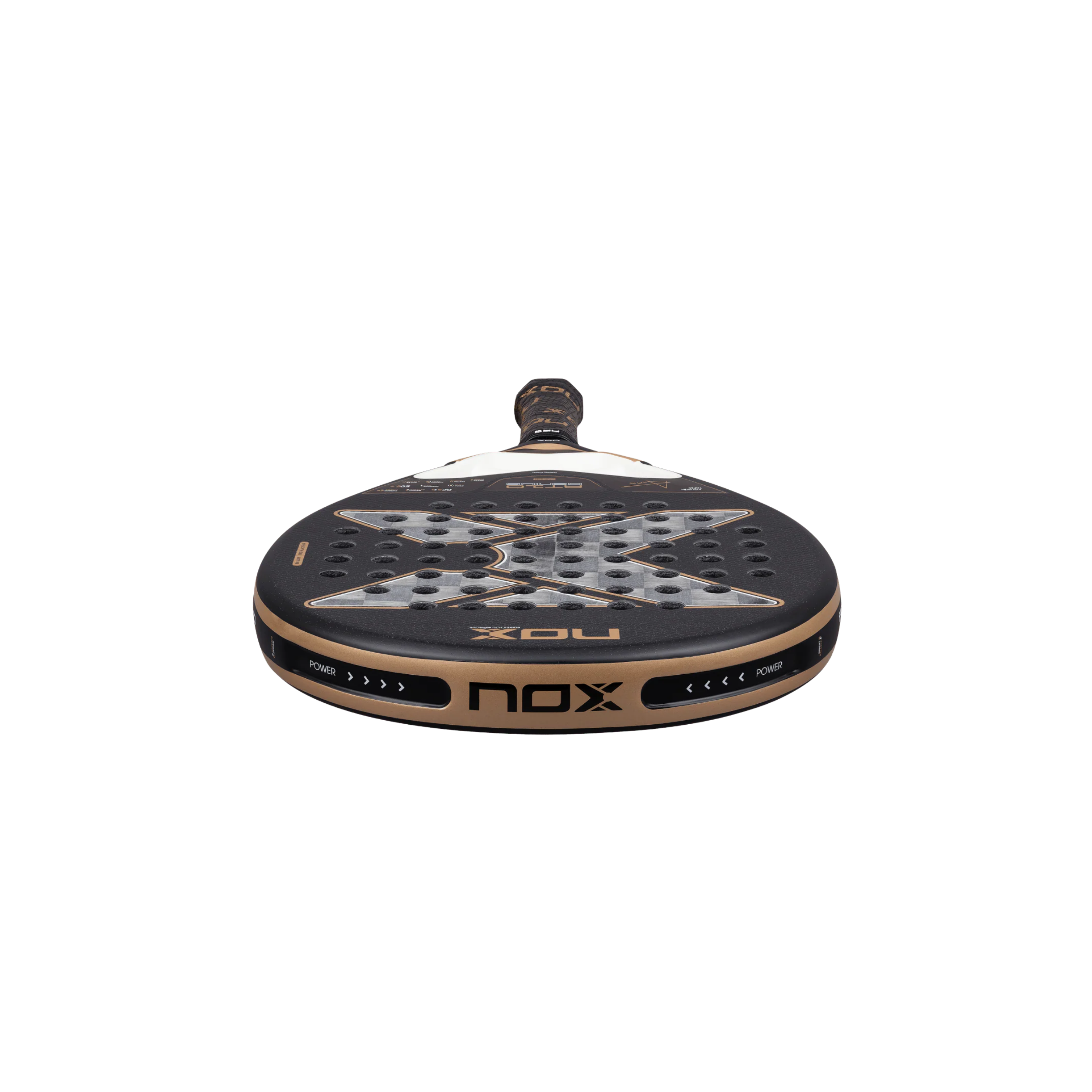 Nox AT10 Luxury Genius 18K Alum 2026 Padel Racket - Gold Black