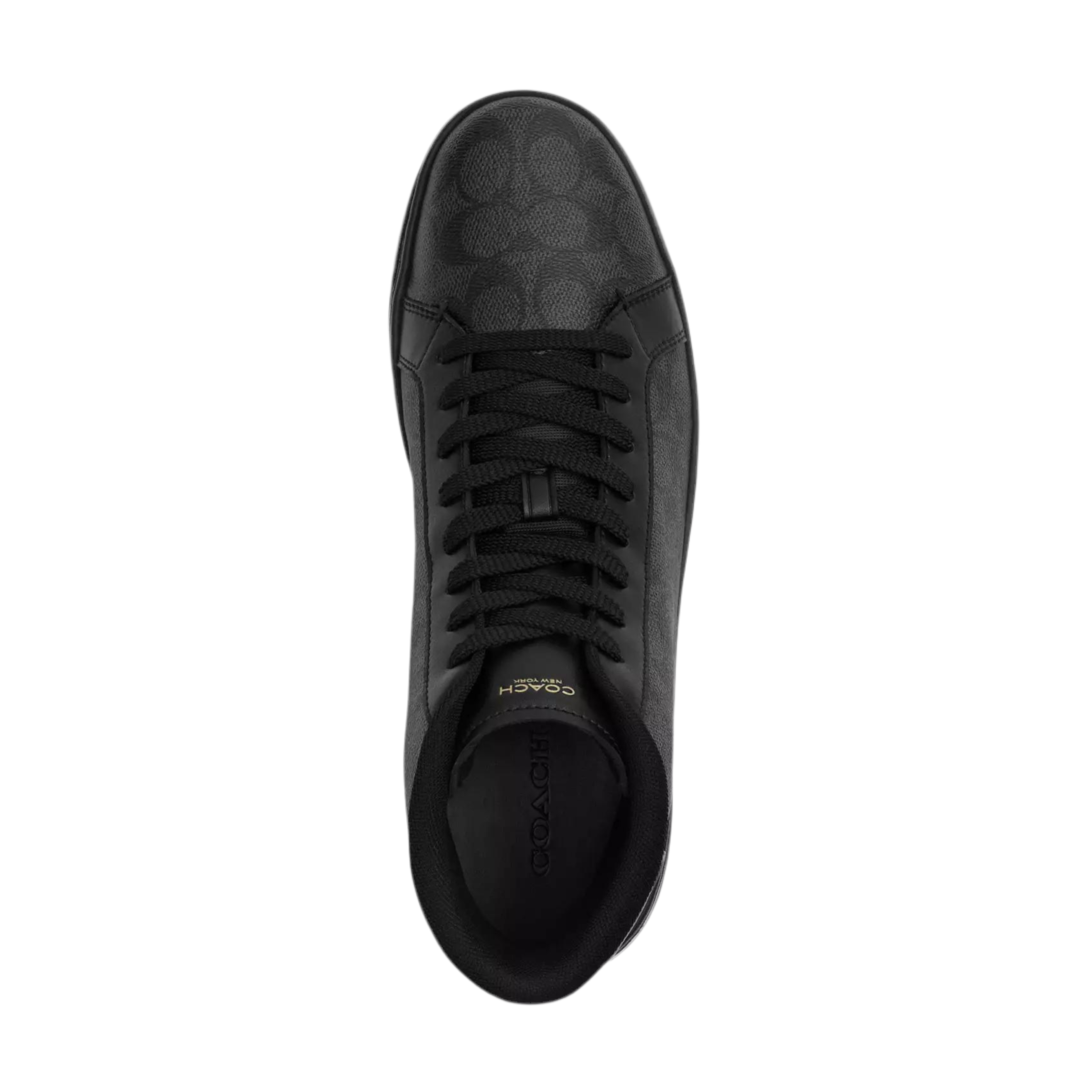 Coach Men's High Line High Top Sneaker -  Graphite Black