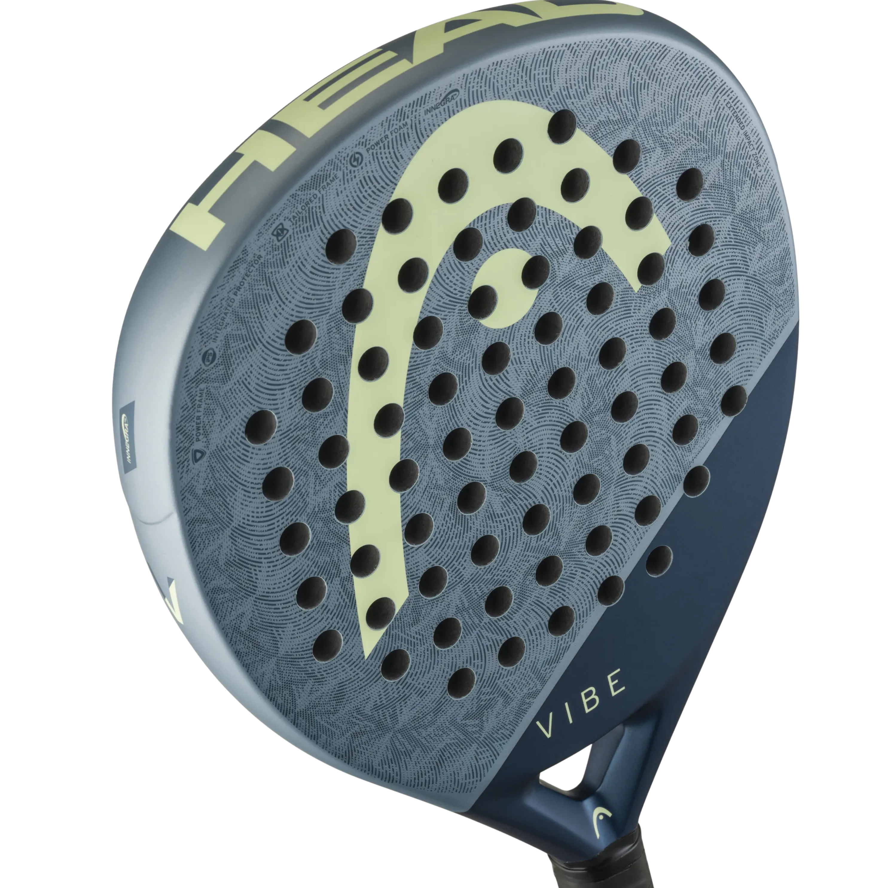 Head Vibe 2026 Padel Racket - Blue Yellow