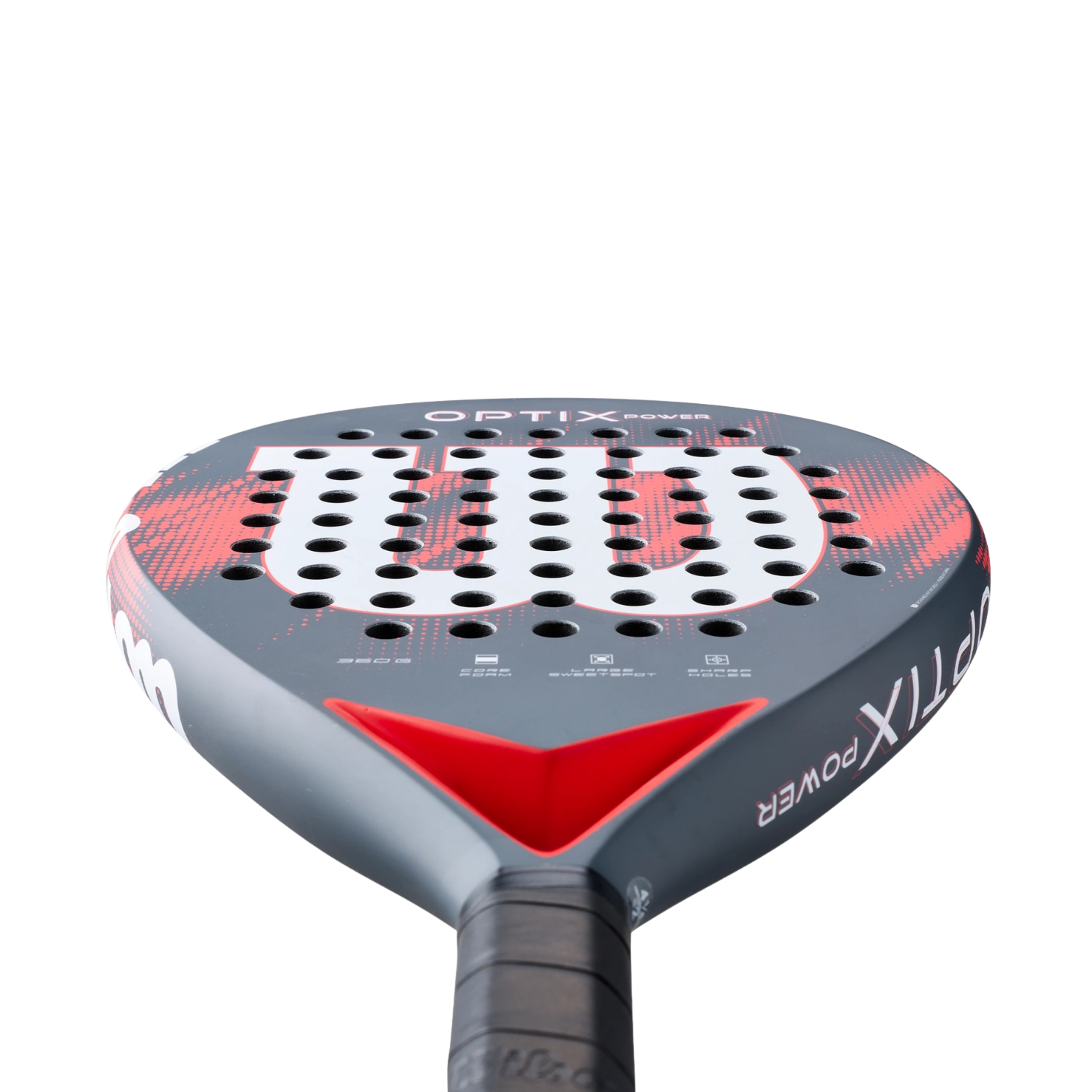Wilson Optix V2 Power Padel Racket - Red