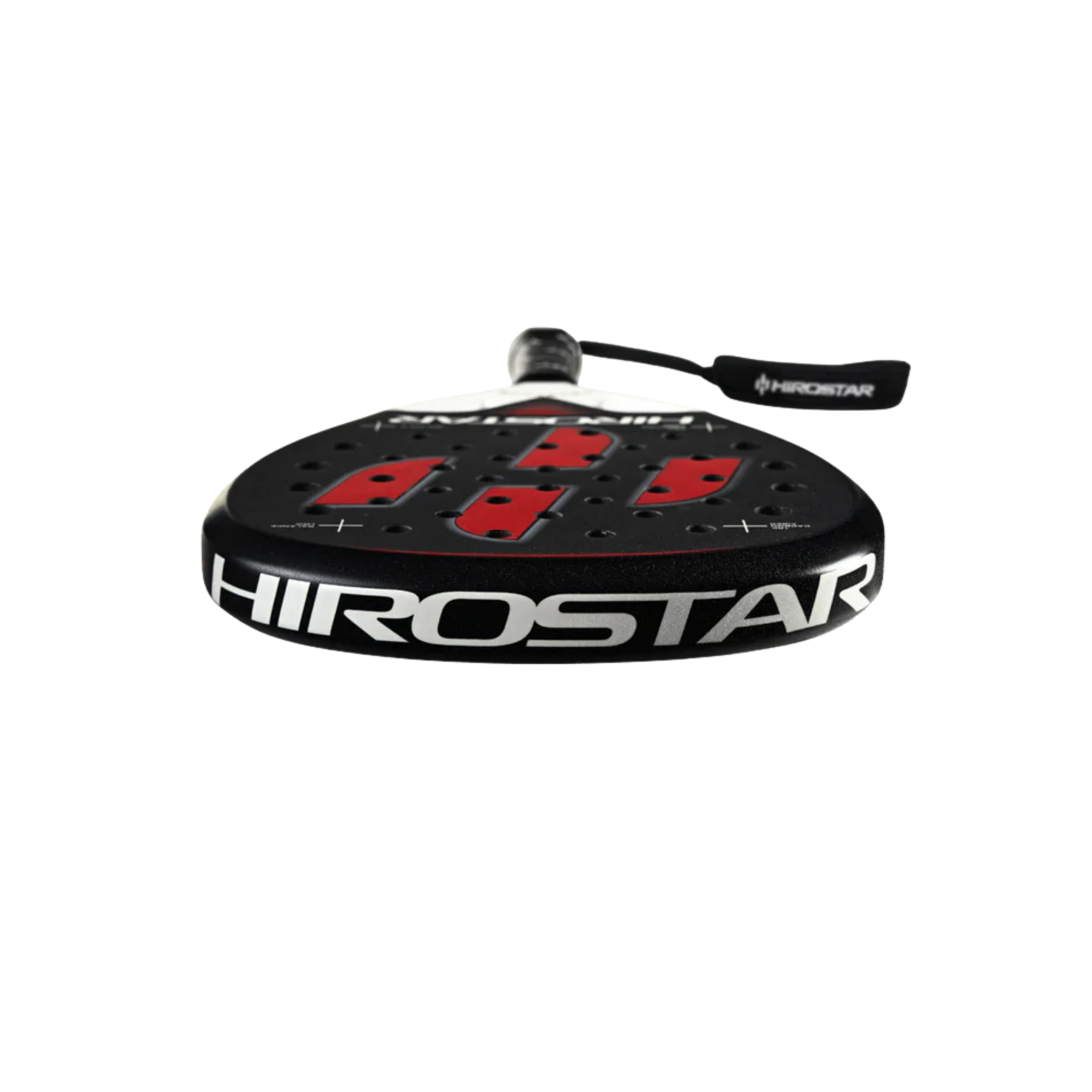 Hirostar Redstone 2025 Padel Racket - White Black Red