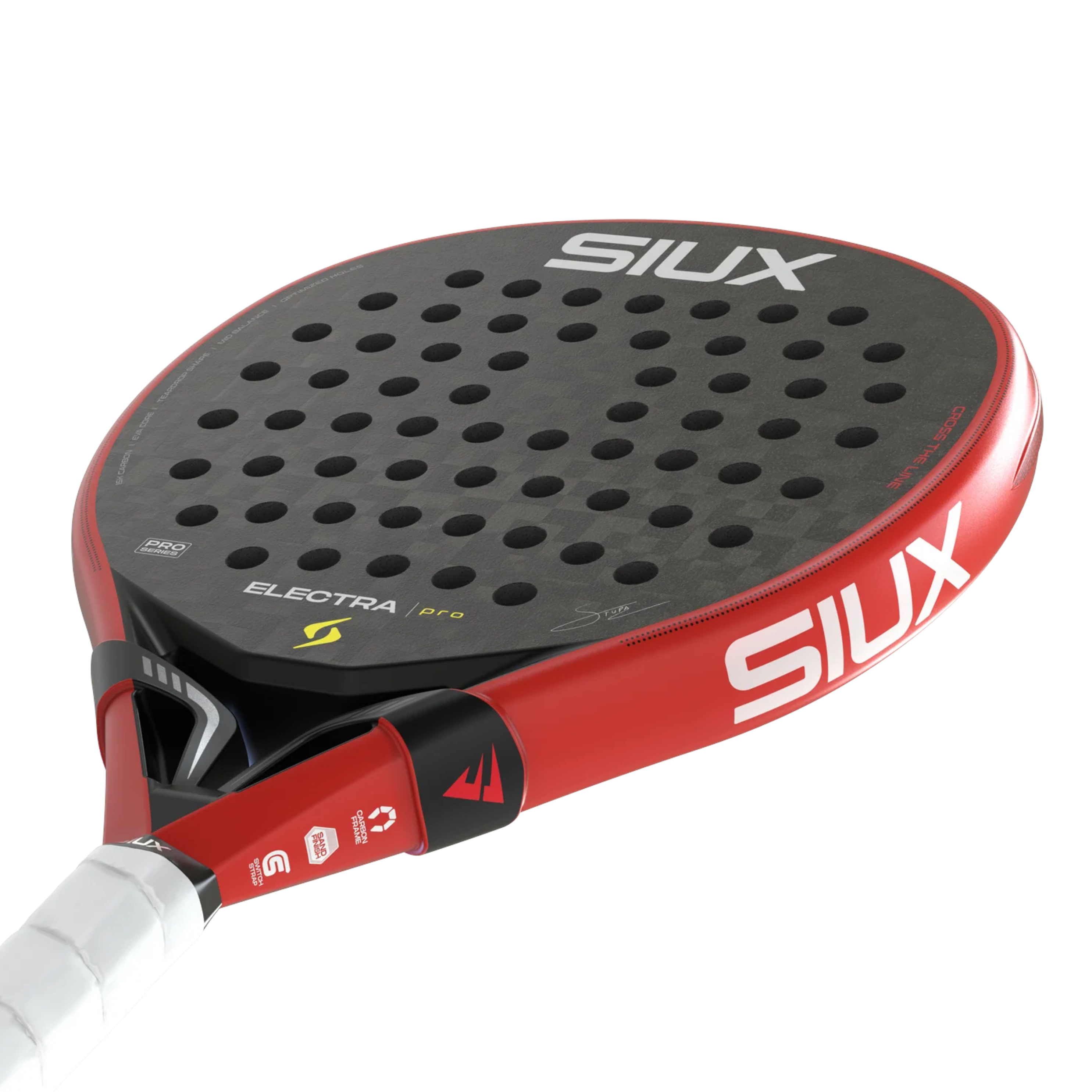 Siux ST5 Electra Pro 2026 Fire Padel Racket - Red
