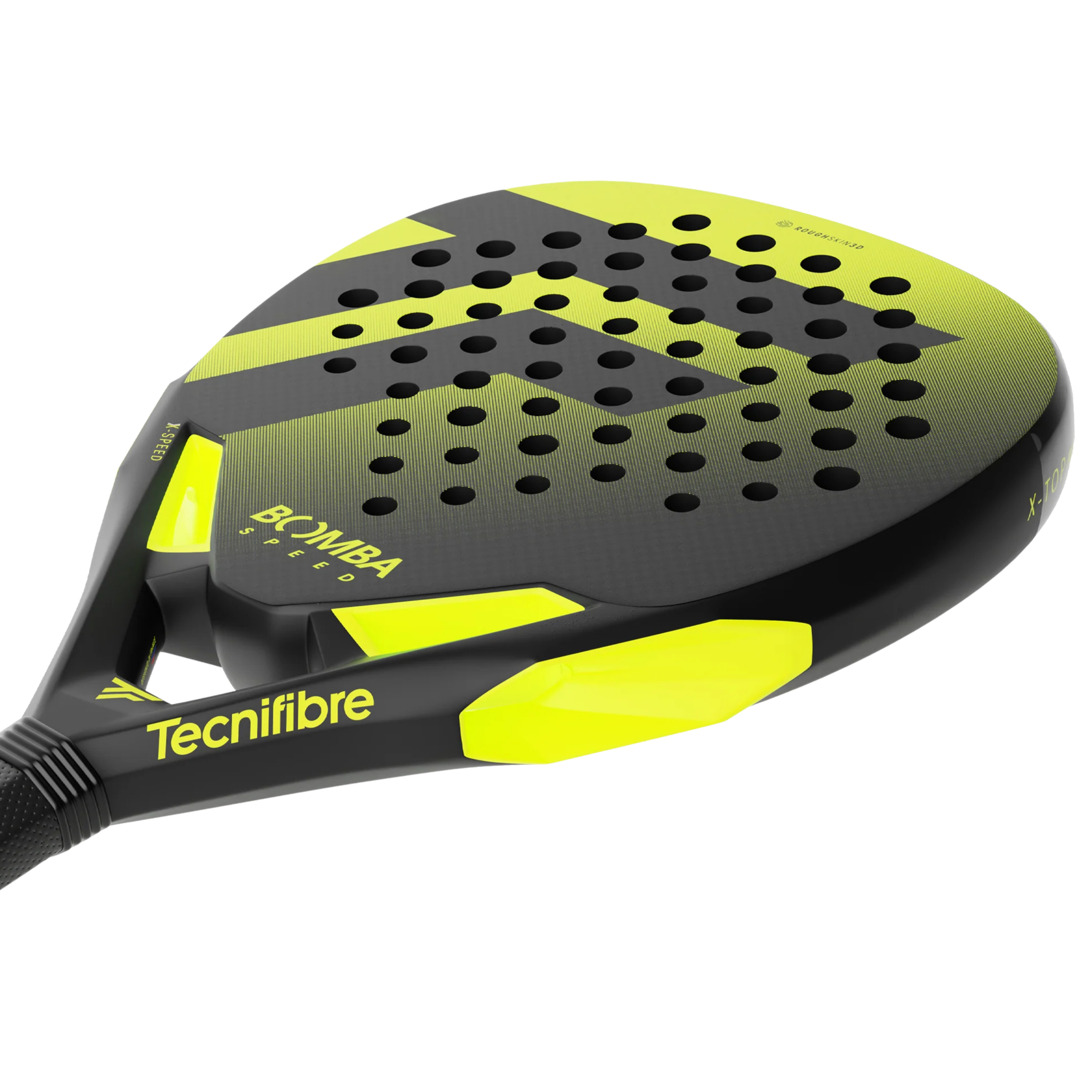 Tecnifibre Bomba Speed Padel Racket - Black Yellow