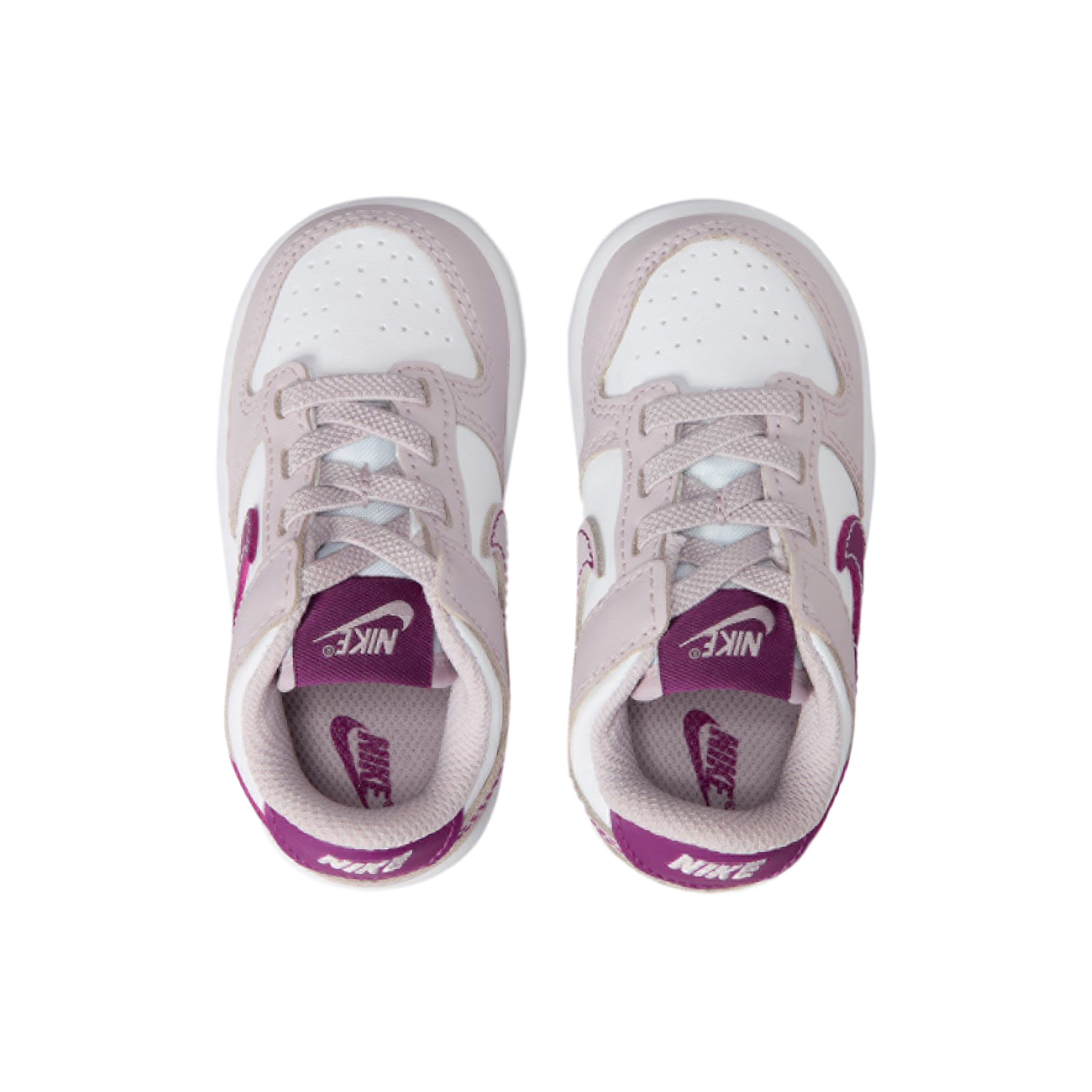 Nike Girls Toddler Dunk Low - White Violet