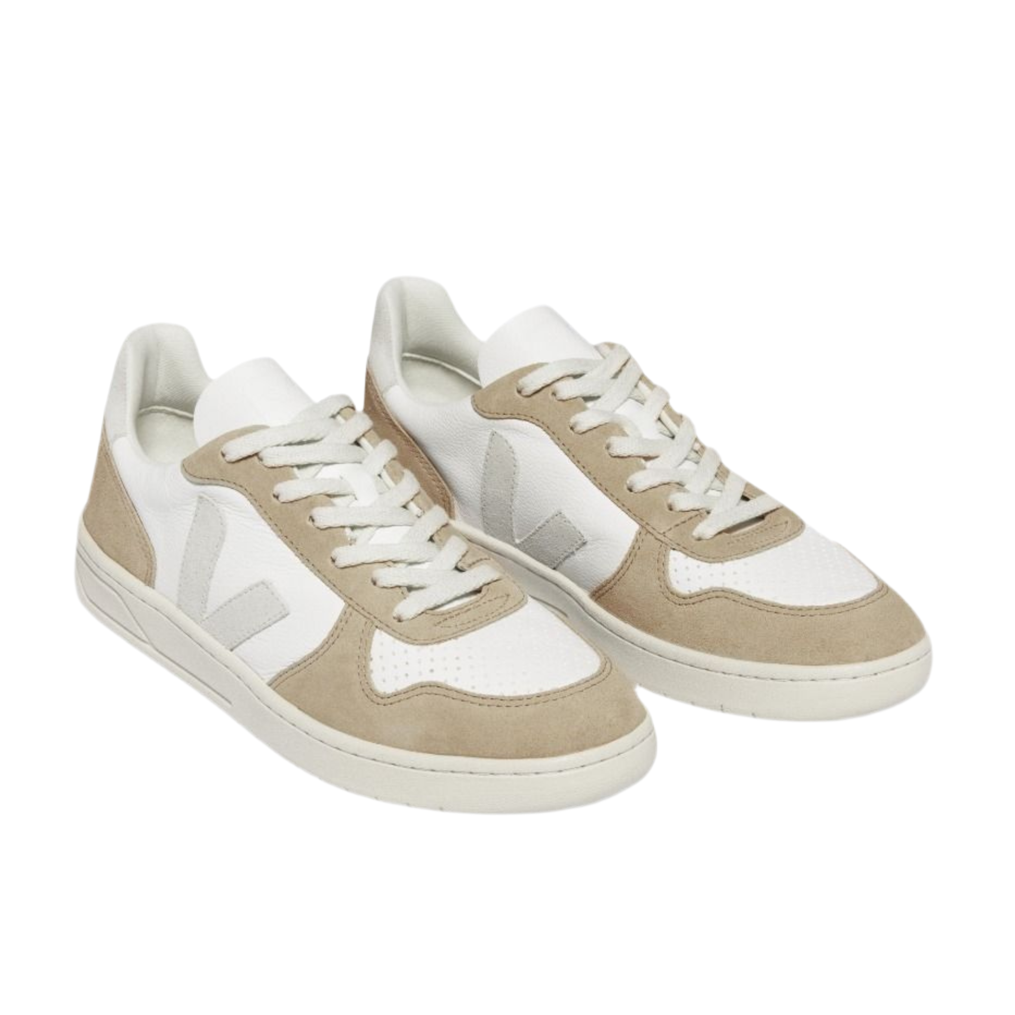 Veja Men V-10 - White Natural Sahara