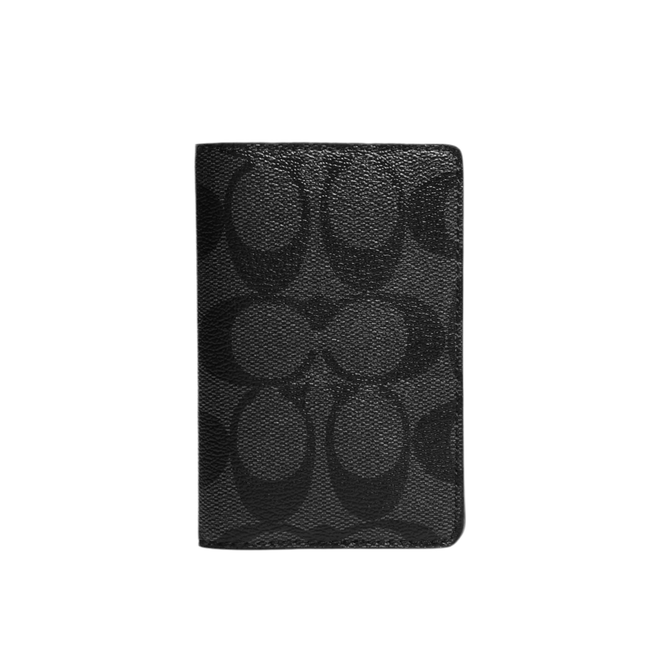 Coach Id Wallet in Canvas - Black