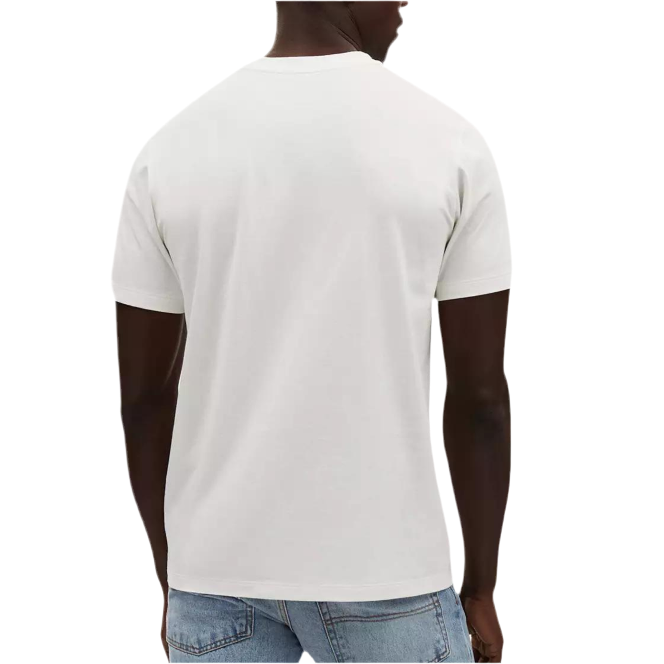 Coach Men Signature Square T Shirt In Organic Cotton - White