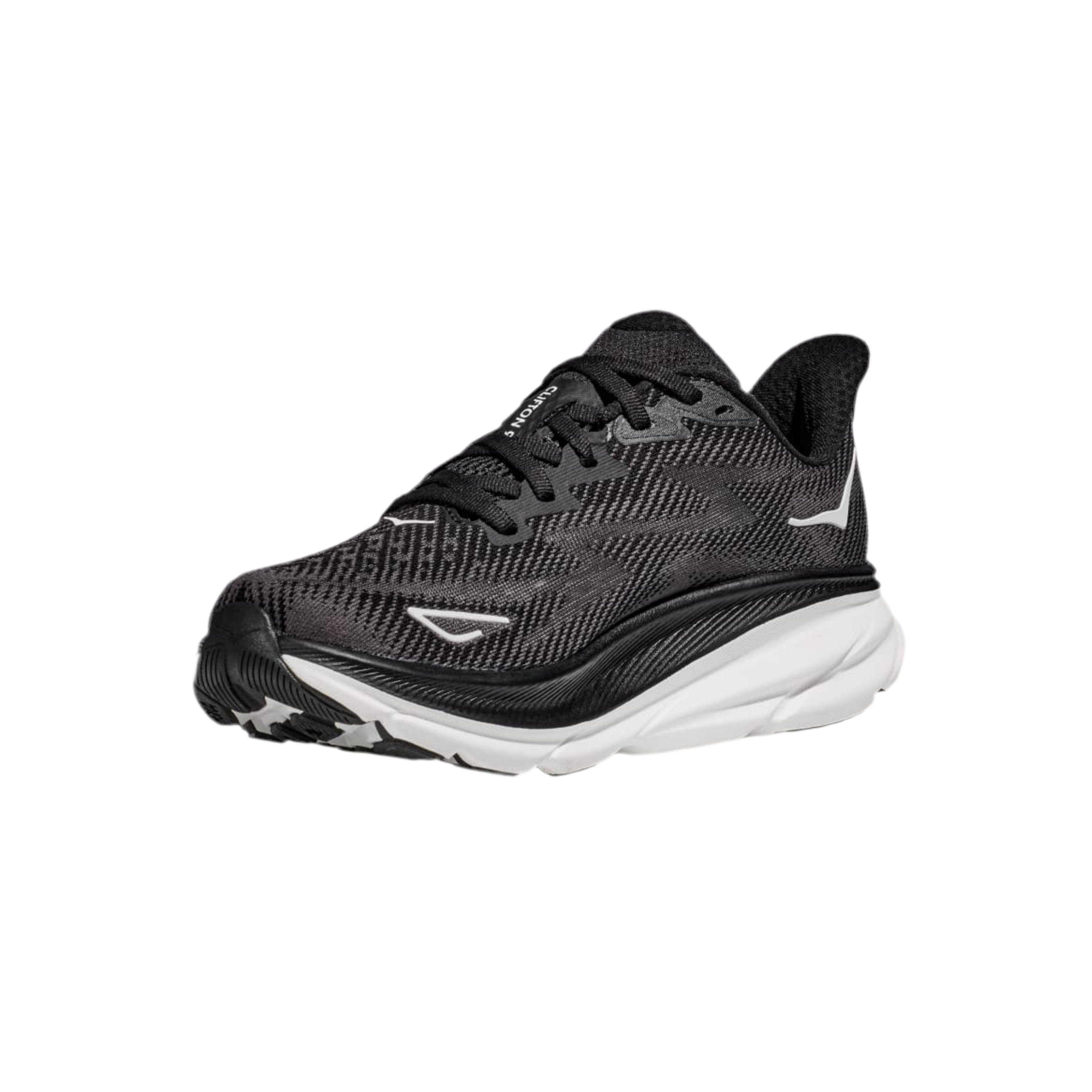 Hoka Men Clifton 9 - Black White