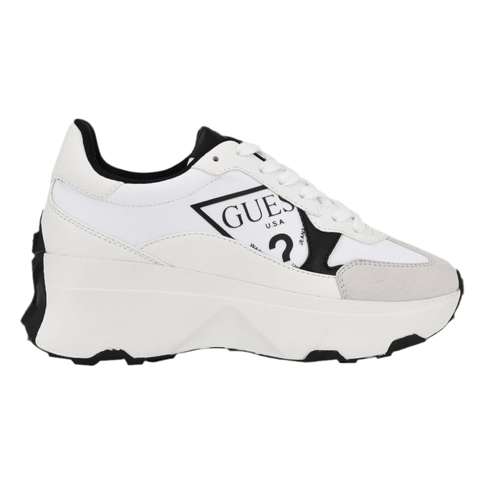 Guess Women Calebb Sneakers - White Black